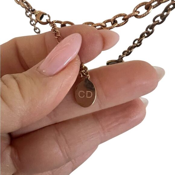 Christian Dior, Pearl and Gold Necklace, Stamp “CD” - Picture 2 of 7